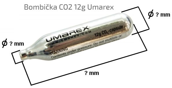 CO2 bombička 12g Umarex