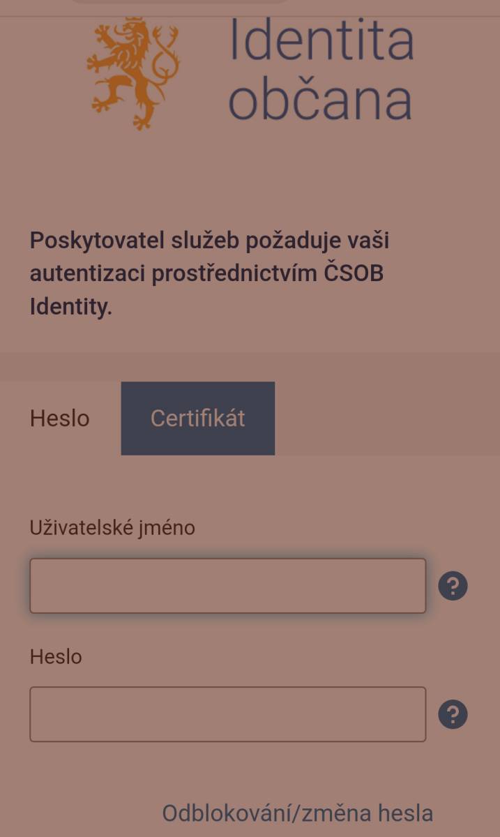 Jak zjistit Prihlasovaci jméno do IB?